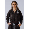 Спортивна кофта Nebbia Relaxed Zip Hoodie POWER Dark Brown Camo 895