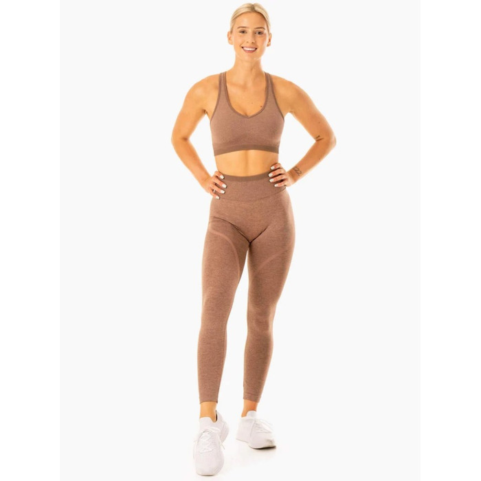 Топ Excel Seamless Sports Bra - Mocha Marl
