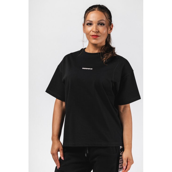 Футболка Nebbia Oversized Tee RESET Black 491