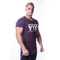 Спортивна футболка Nebbia ATHLETIC LOGO 730 bordo