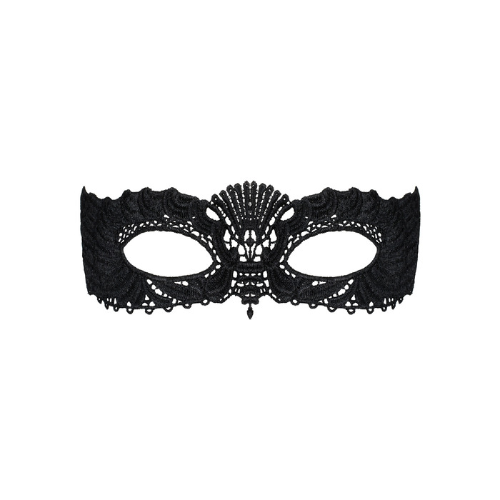 Маска ажурная,Изящность, Obsessive A700, черный