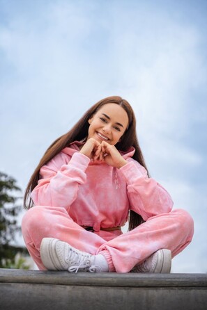 Худі Nebbia Re-fresh Women’s Crop Hoodie Pink 591