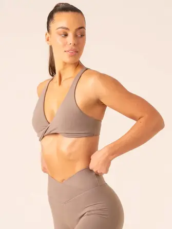 Топ Ryderwear Momentum Twist Sports Bra - Taupe