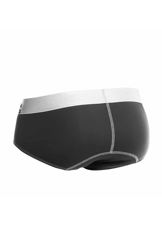 Мужские трусы MaleBasics Microfiber Brief из микрофибры, черные, S