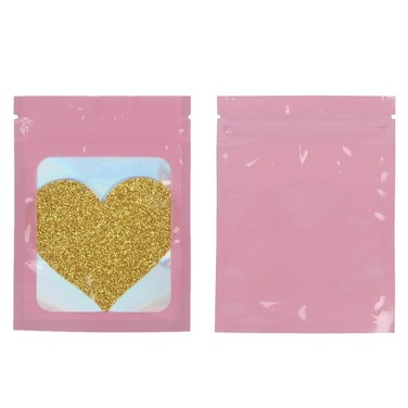 Пестисы на соски с глиттером Star Night золотистые сердечки