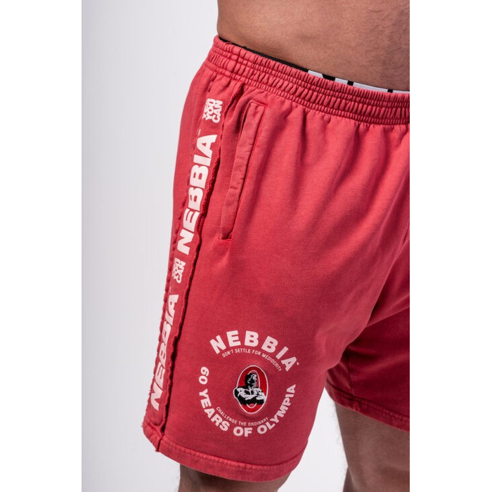 Шорти Nebbia Washed Sweat Shorts LEGEND Red  786