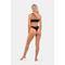 КУПАЛЬНЫЕ Nebbia ТРУСИКИ DOUBLE SIDE-TIE BIKINI BOTTOM NEON BLACK 452