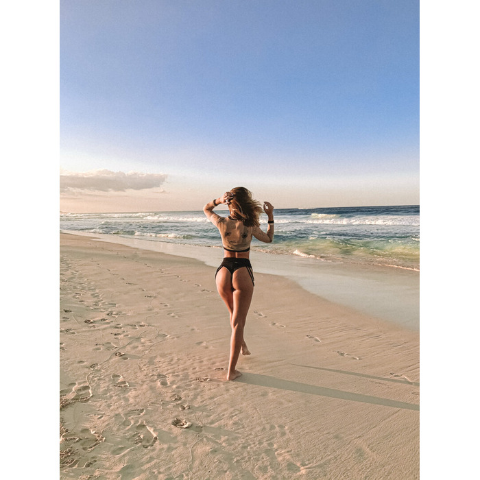 Купальник Крісті & Памела та Рашгард