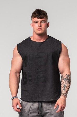 Безрукавка Nebbia Washed-off Tank Top BEASTIN' Black 361