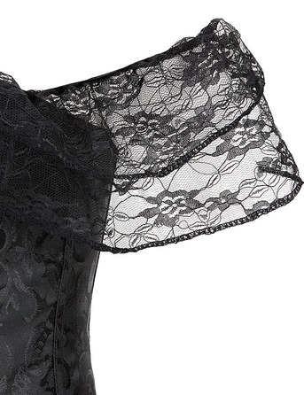 Корсет Star Night 12 Plastic Bones черный, XS