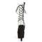 Шлёпанцы Pleaser Adore-700-60FS *7 дюймов, каблук PF, 2 3/4 дюйма, шнуровка, молния сбоку, прозрачная/чёрная замша