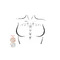Наклейка для тіла Leg Avenue Kismet Body jewels sticker O/S
