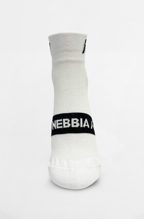 Носки NEBBIA 'EXTRA PUSH' Crew Socks White 128