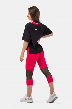 Футболка Organic Cotton Loose Fit 'The Minimalist” Crop Top 417 Black