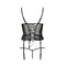 Корсет PERDITA CORSET black S/M - Passion