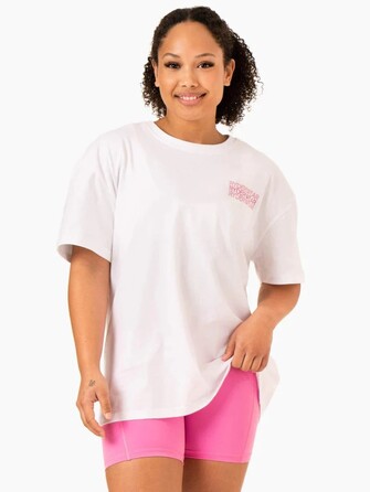 Футболка Level Up Oversized T-Shirt - White