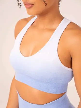 Топ Ryderwear Ombre Seamless Sports Bra - Cornflower Blue Ombre