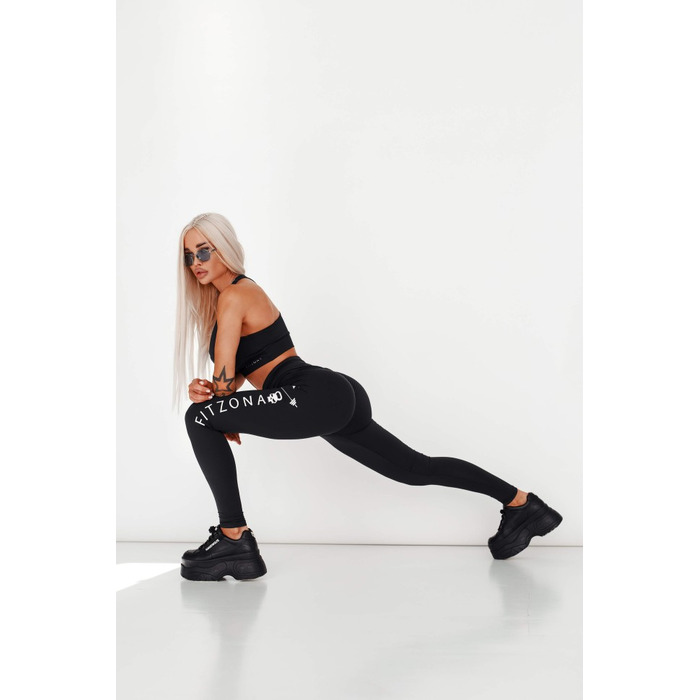 Леггинсы Fitzona Legging Fitness Black CALFTZ004B