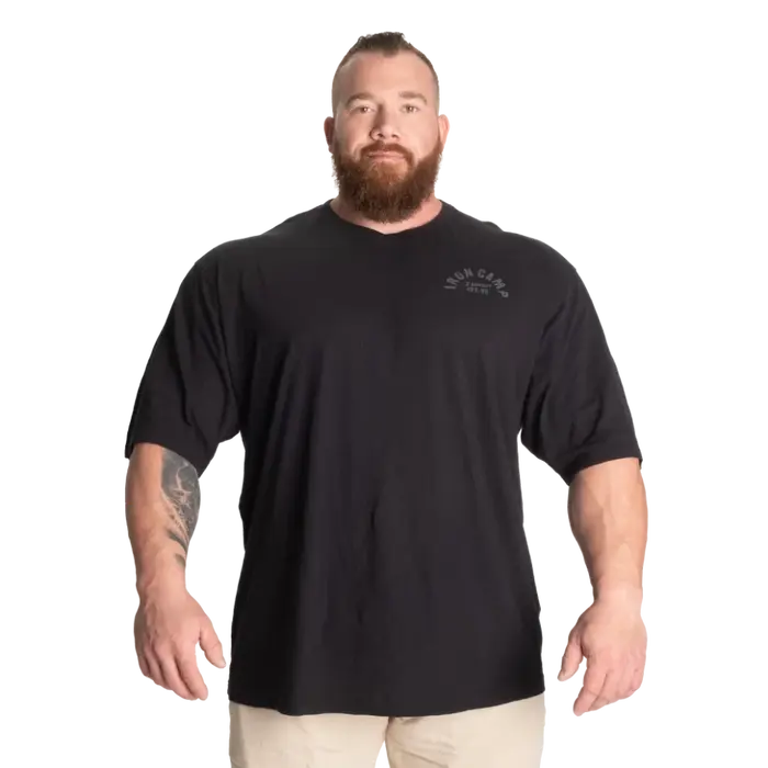 Футболка GASP Slub Iron Tee 221037 Washed Black