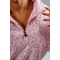 Кофта Nebbia Half-Zip Leopard Sweatshirt PRIMAL Pink Leopard 866