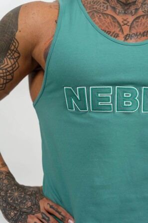 Майка Nebbia Gym Tank Top STRENGTH Green 714