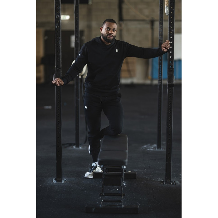 Штани Slim sweatpants with side pockets 'Reset” 321 Black