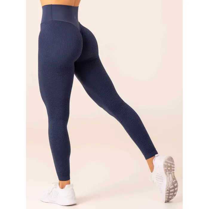 Леггинсы Ryderwear Honeycomb Scrunch Seamless Leggings - Navy