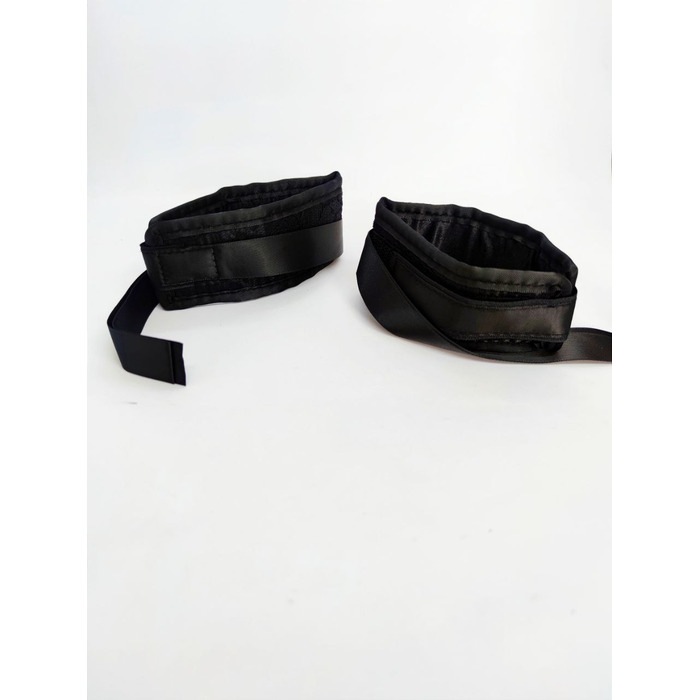 Наручиники DS Fetish Handskaff with blinfold black