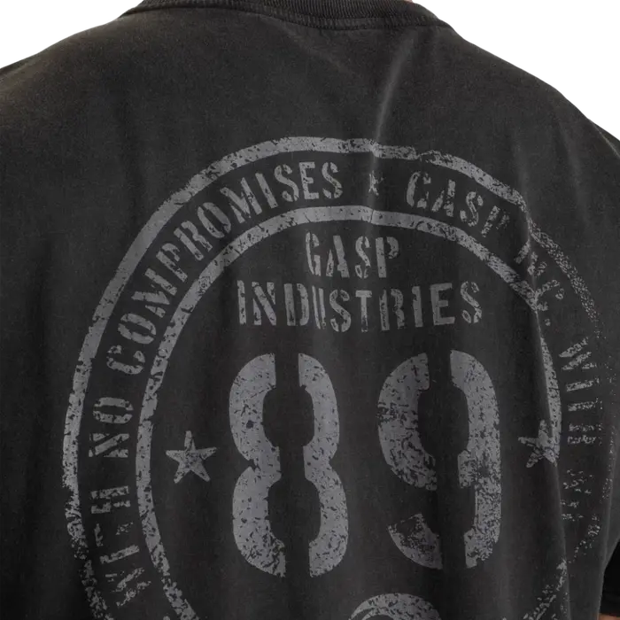 Футболка GASP 89 Original Tee 221026 Washed Black