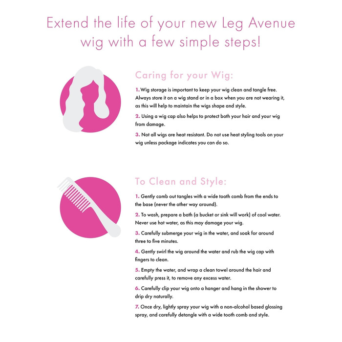 Парик ретро боб Leg Avenue 40.5 см