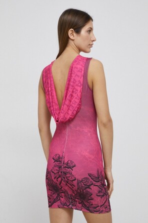 VESTIDO NEUTRAL FLOWERS 21699