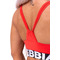 Топ Nebbia Athletic Cut Out sport bra 695 Red