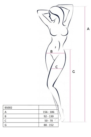 Колготки с открытым доступом Passion BS002 black