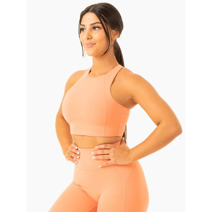 Топ NKD Frame Long Line Sports Bra - Terracotta