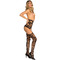 Панчохи з поясом TOPLESS BODYSTOCKING BLACK, OS