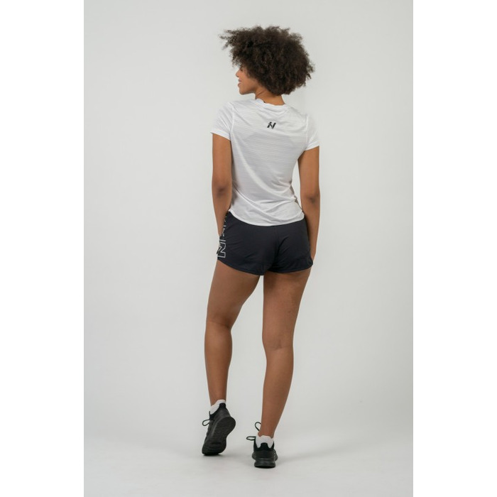 Футболка FIT Activewear T-shirt 'Airy” with Reflective Logo White 438