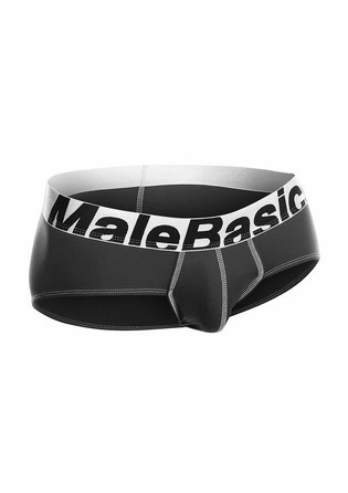 Мужские трусы MaleBasics Microfiber Brief из микрофибры, черные, S
