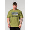 Футболка Nebbia Washed-off Oversized T-shirt HERITAGE Green 355