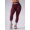 Легинсы Nebbia Flow Seamless с высокой талией и эффектом push-up, цвет Bordo 496