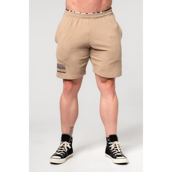 Шорти Nebbia Gym Sweatshorts GYM BRO Light Brown 352