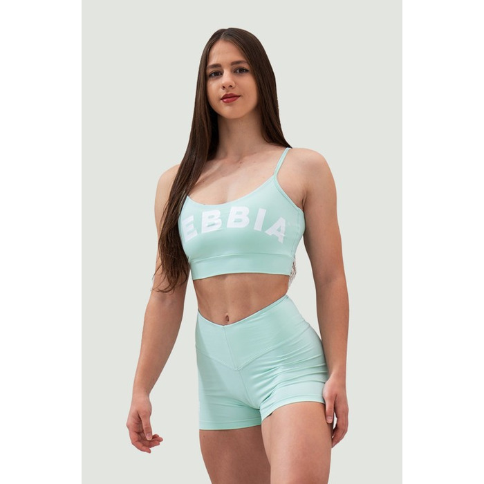 Шорты Nebbia High Waisted Shorts 5″ GYM HERO Mint 582