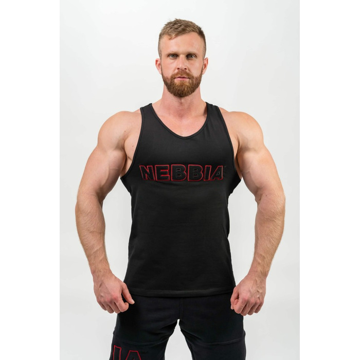 Майка Nebbia Gym Tank Top STRENGTH Black 714
