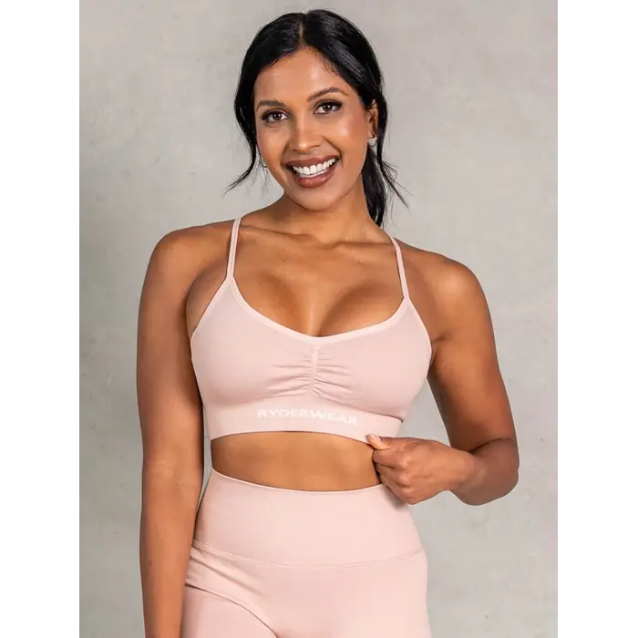 Топ Ryderwear NRG Seamless Sports Bra - Biscotti