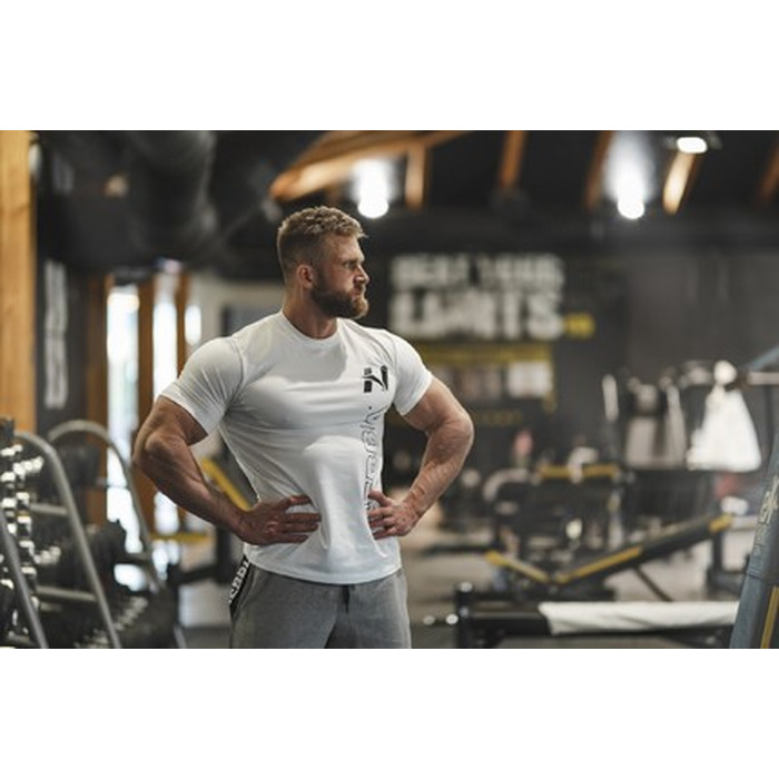 ФУТБОЛКА VERTICAL LOGO NEBBIA T-SHIRT WHITE 293