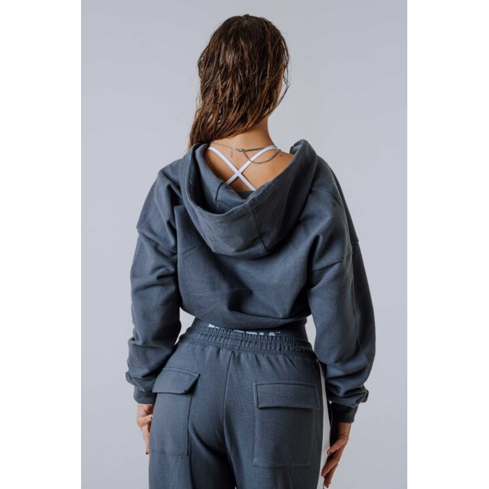 Спортивна кофта Nebbia Relaxed Zip Hoodie POWER Grey 895