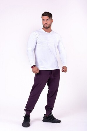 Спортивні штани Nebbia Gym Hero joggers 153 bordo