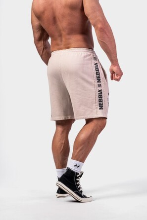 Шорти Nebbia Washed Sweat Shorts LEGEND Light Grey 786
