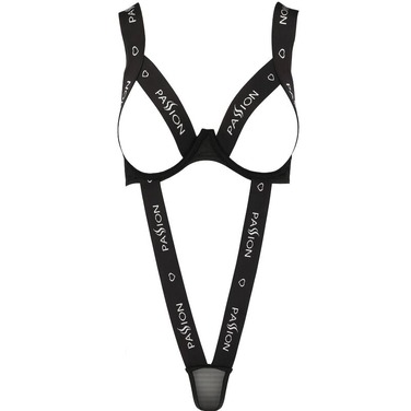 Боди с открытой грудью Kyouka Passion, черное, S/M