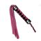 F61418 батіг із замші ромб FLOGGER BLACK / PINK