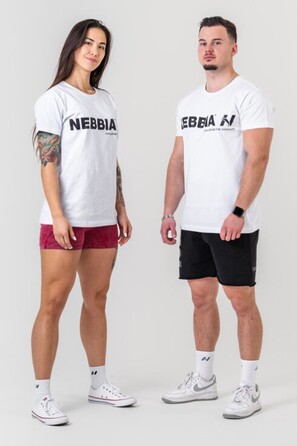Футболка Nebbia T-shirt GYM ESSENTIALS White 380
